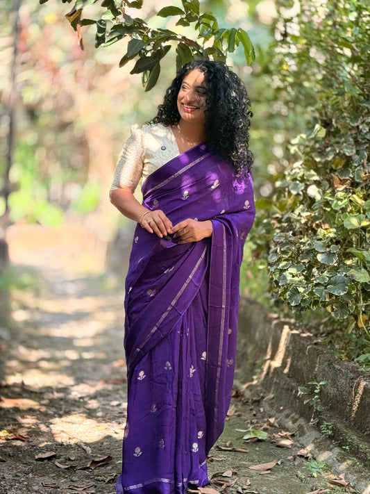 Semi Silk Banarasi saree