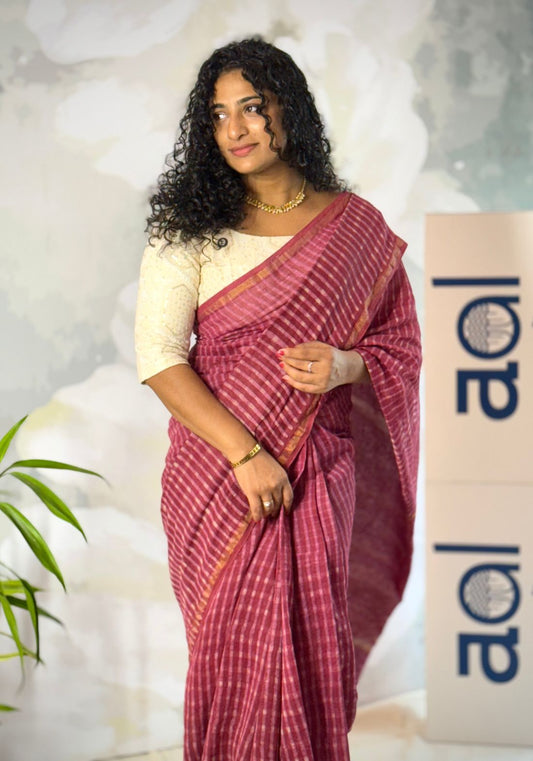 Terra Chanderi saree