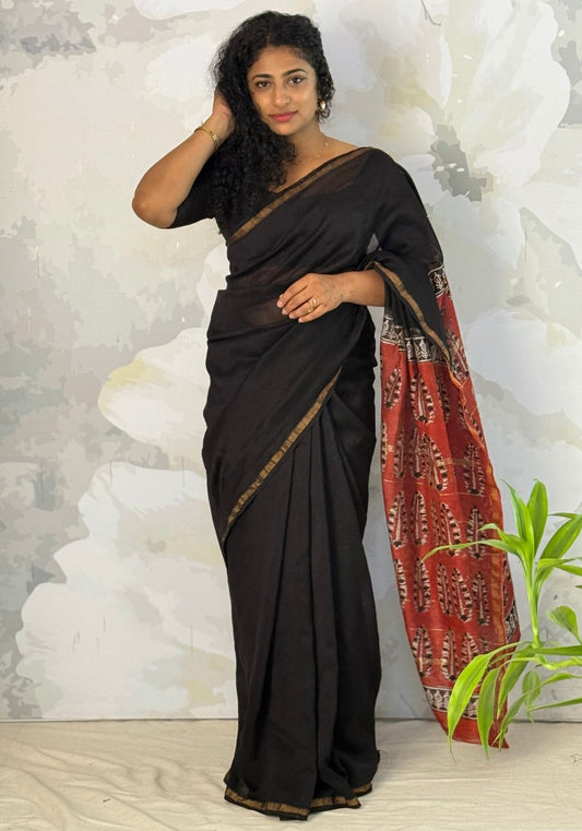 Terra Chanderi saree