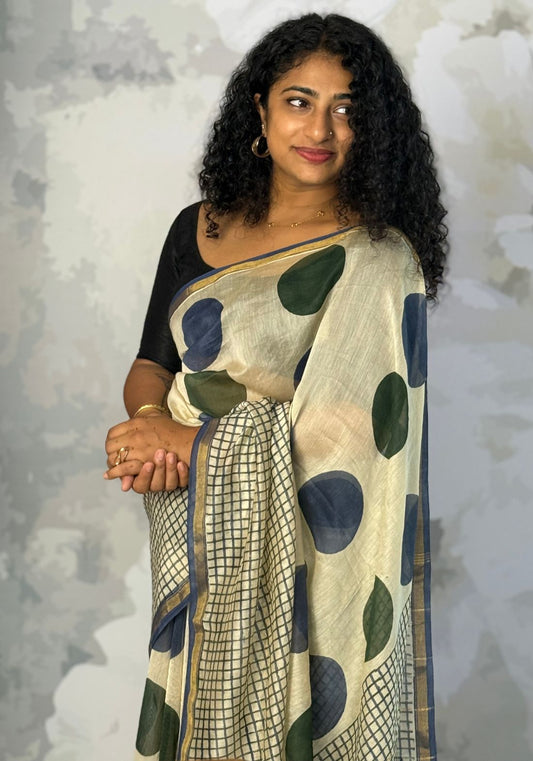 Terra Chanderi saree