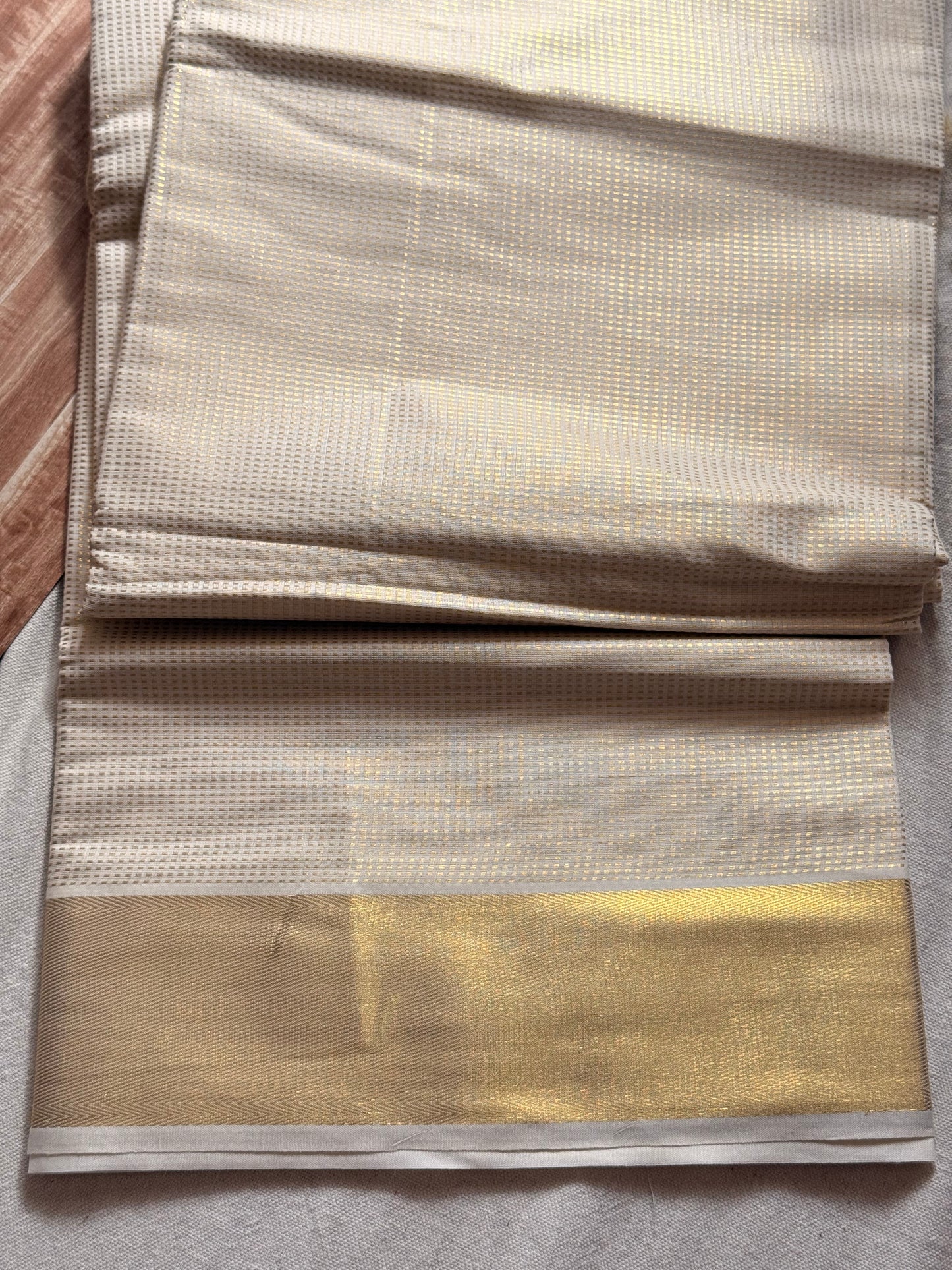 Zari Cotton saree
