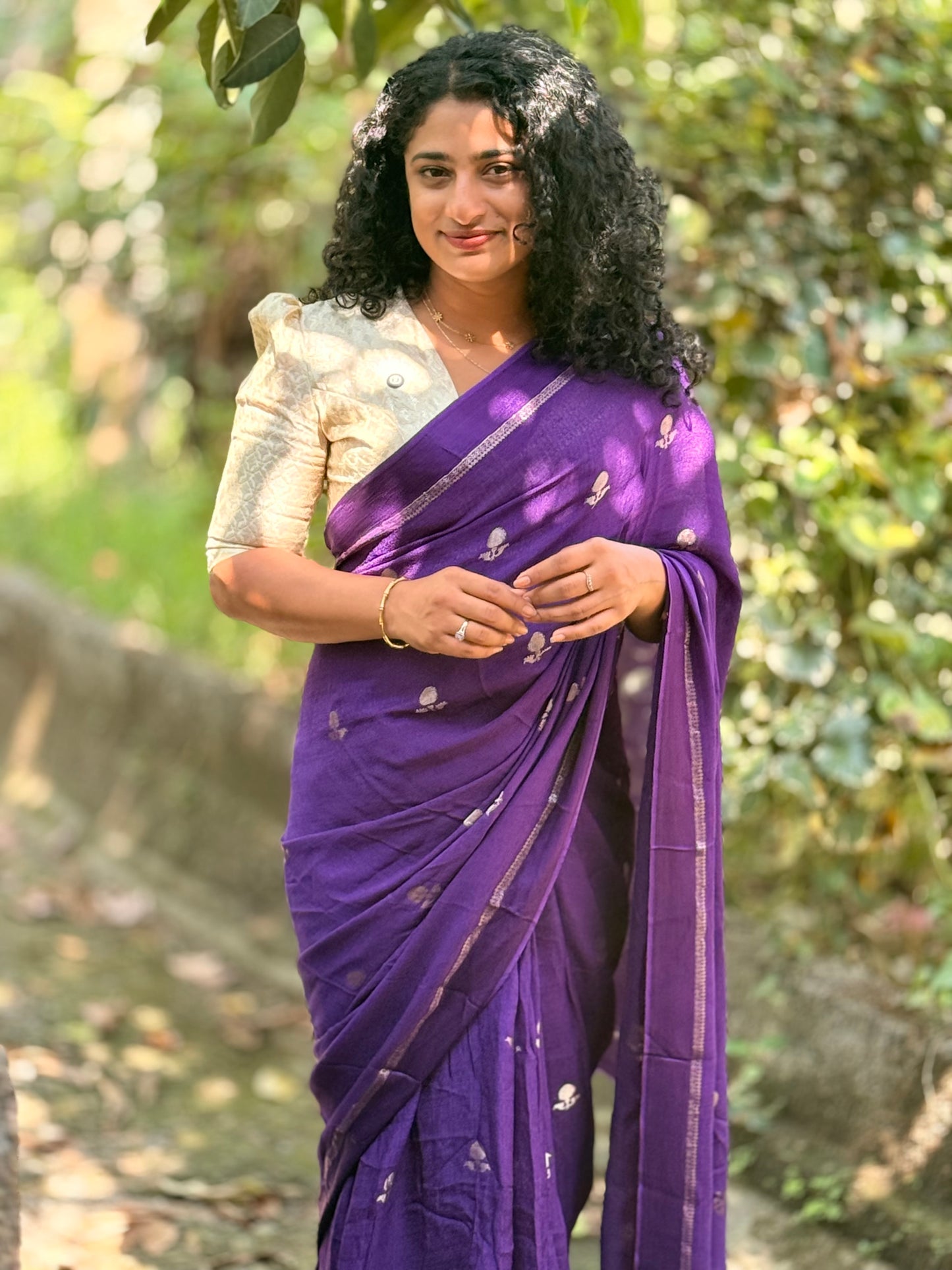 Semi Silk Banarasi saree
