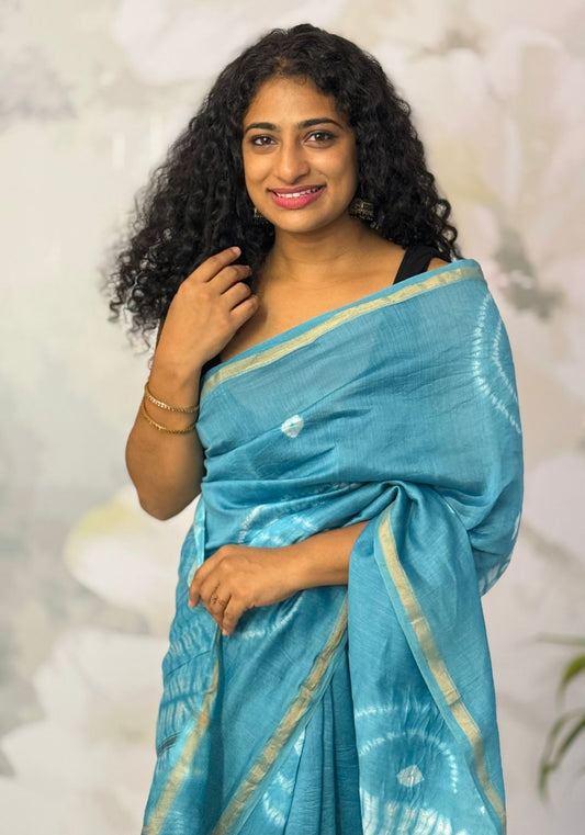 Terra Chanderi saree
