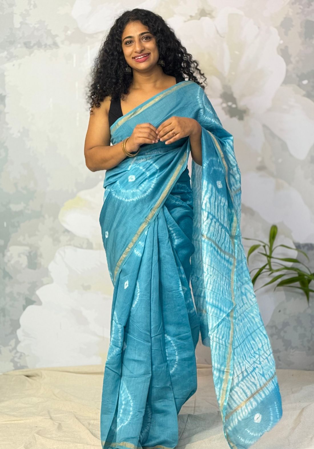 Terra Chanderi saree