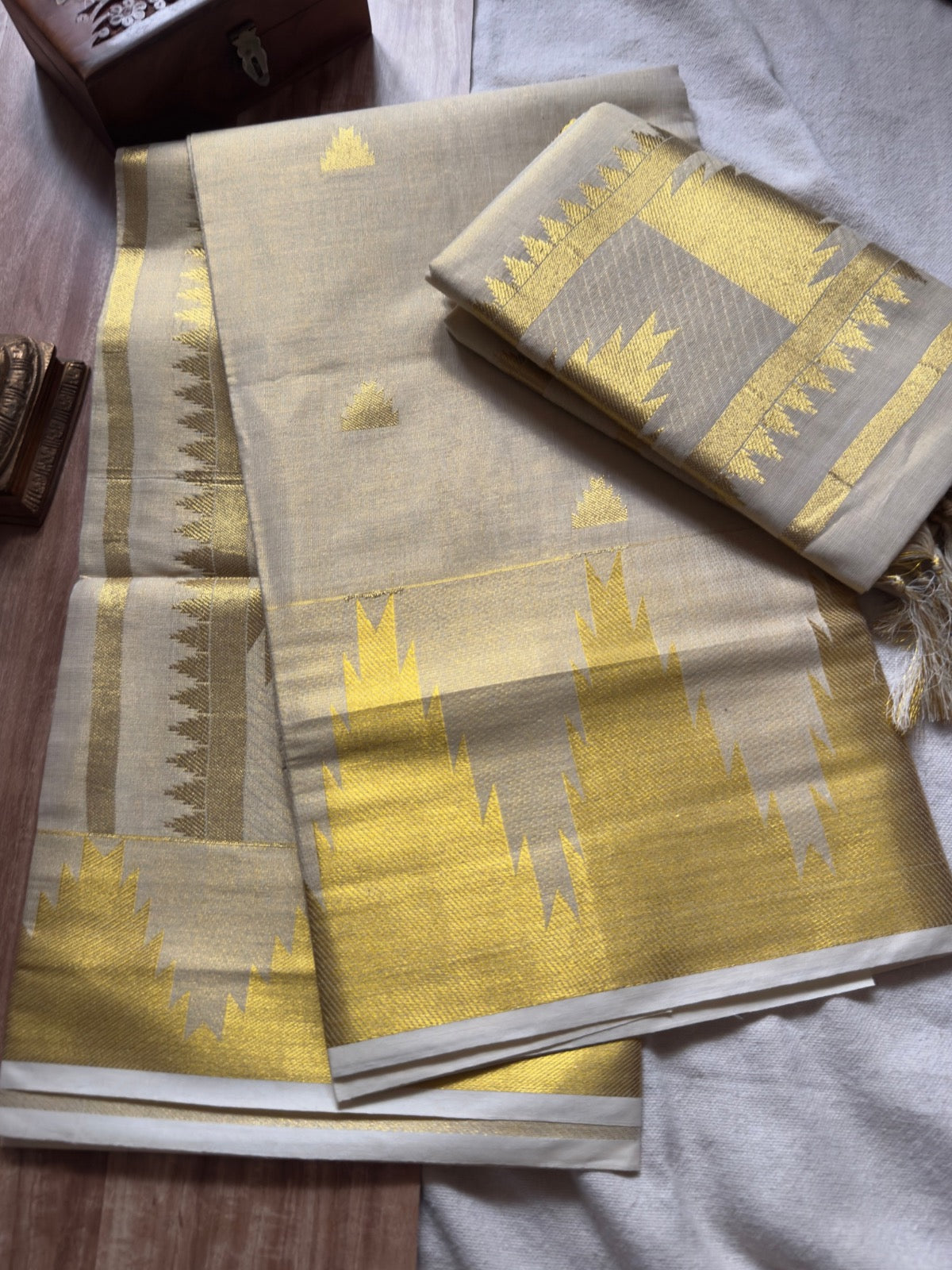 Tissue temple Set Mundu