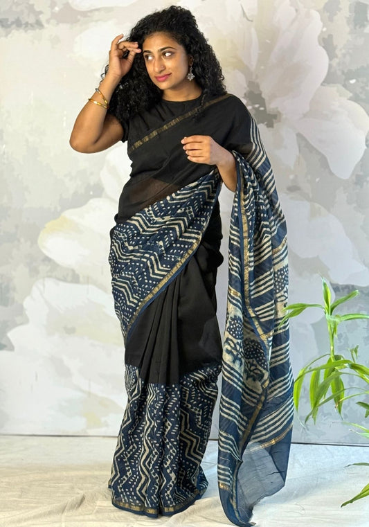 Terra Chanderi saree