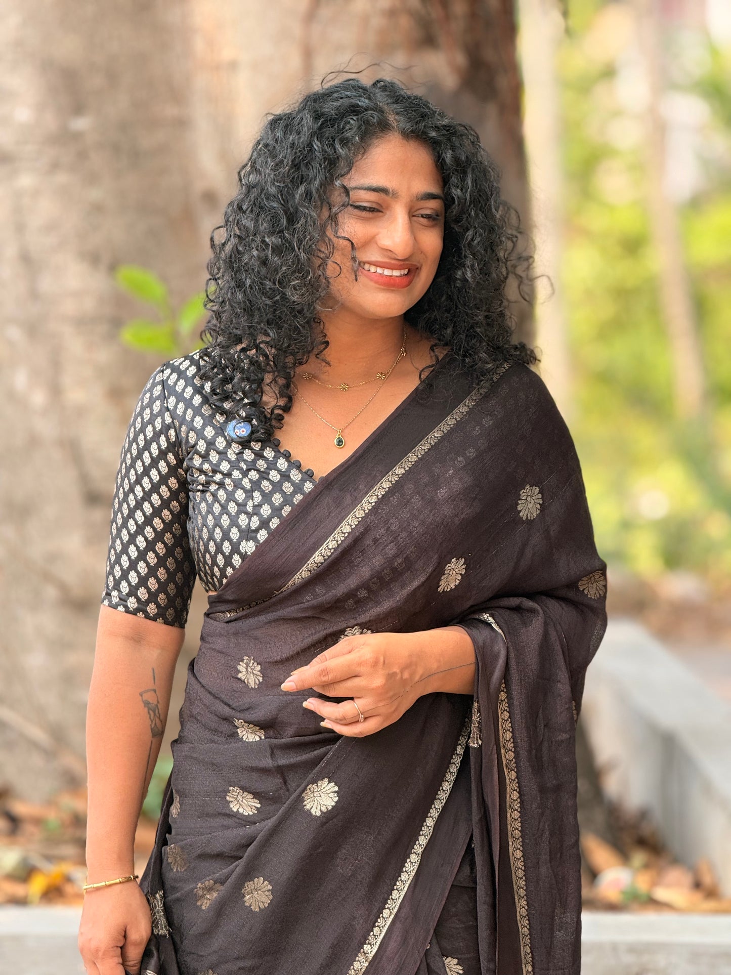 Semi Silk Banarasi saree