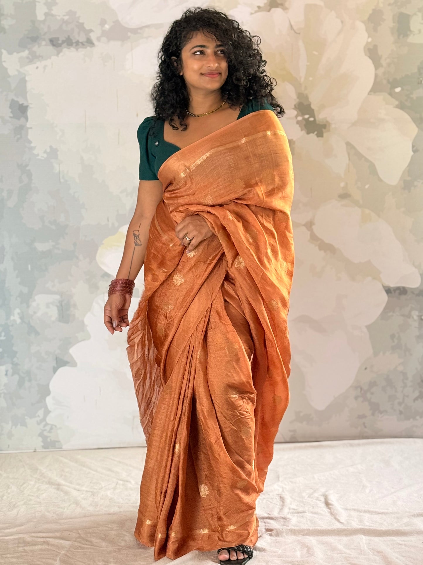 Semi Silk Banarasi saree