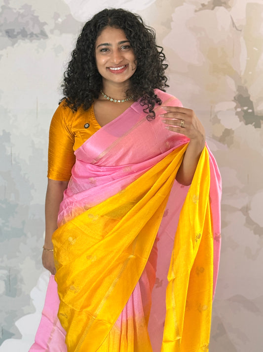 Semi Silk Banarasi saree