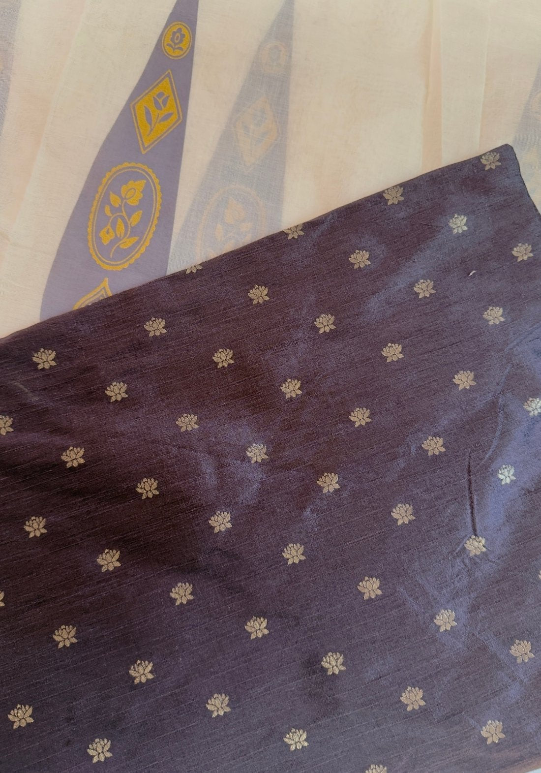 The off white sarees