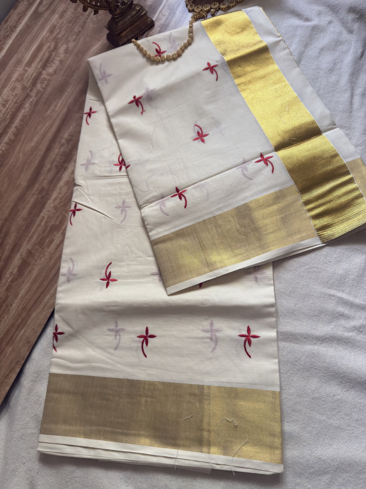 Zari Cotton saree
