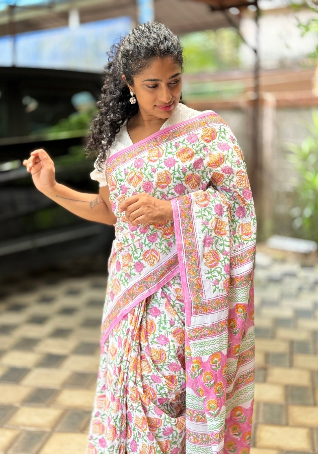 Echos cotton Saree