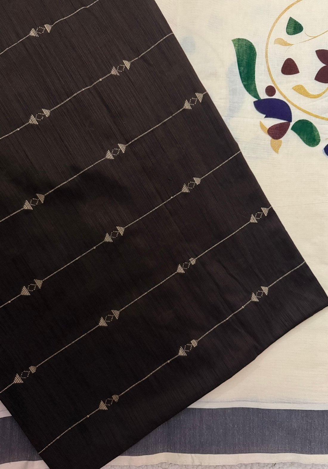 The off white sarees