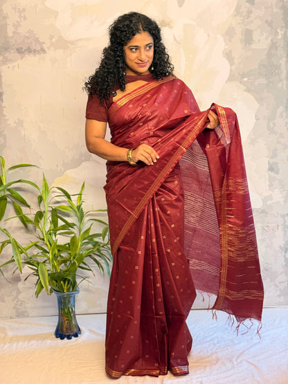 Semi Tussar Saree