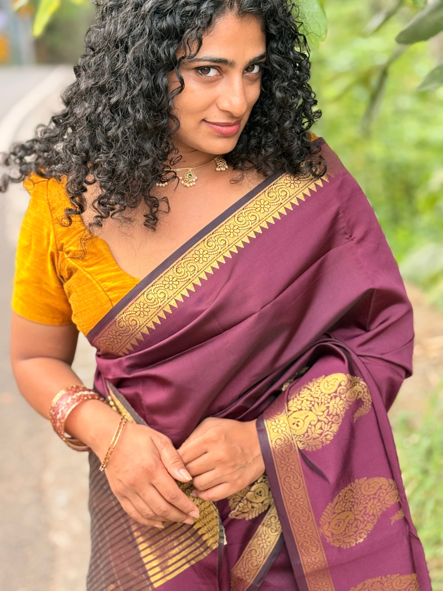 Paisley  saree