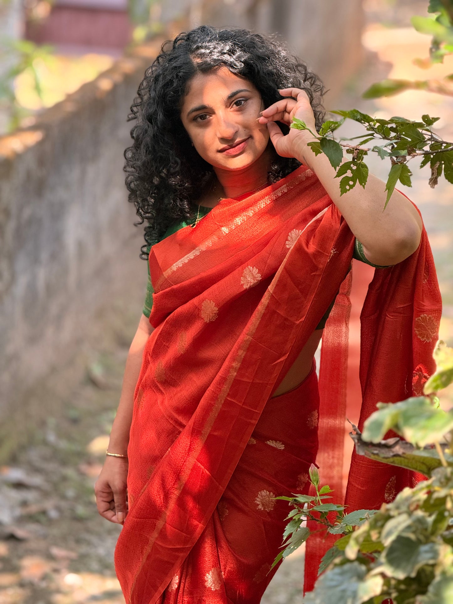 Semi Silk Banarasi saree
