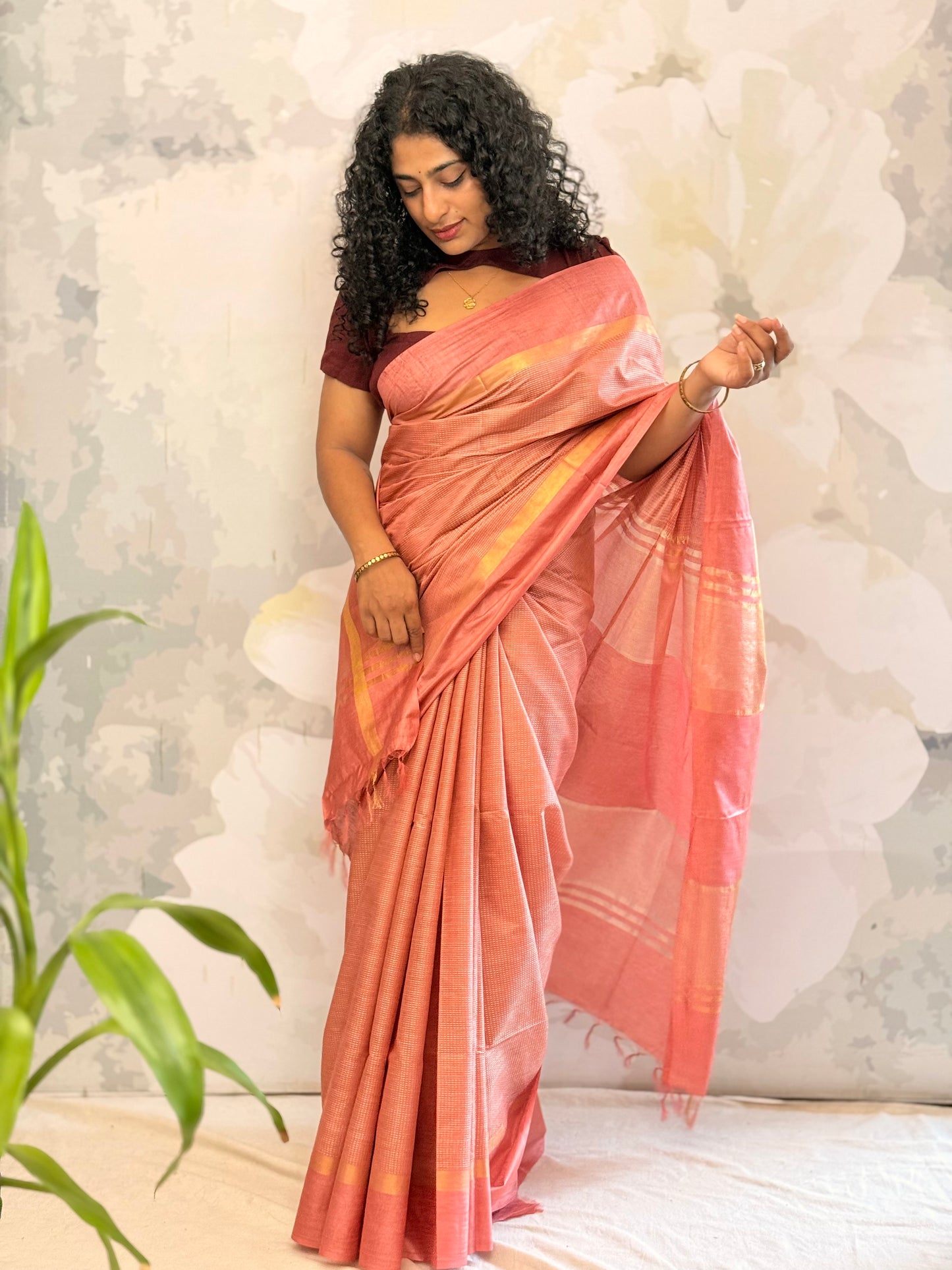 Semi Tussar Saree