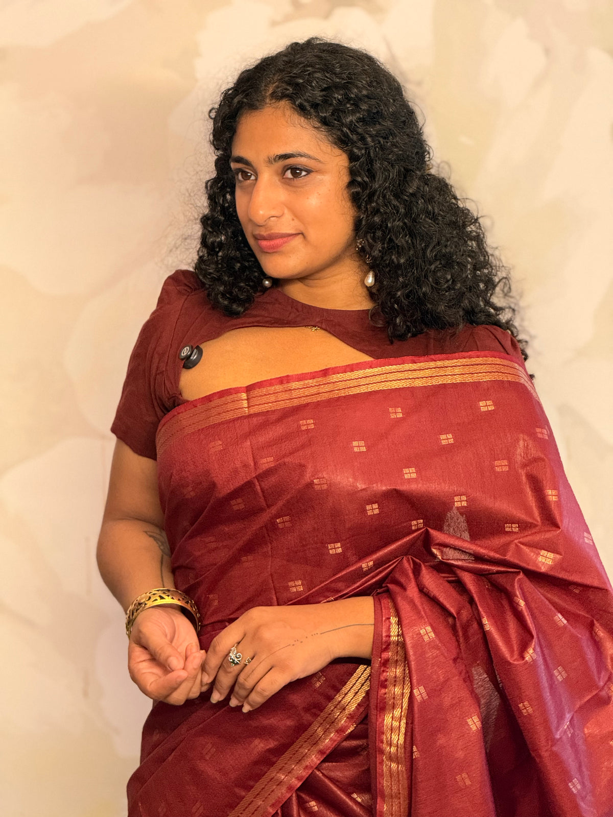 Semi Tussar Saree