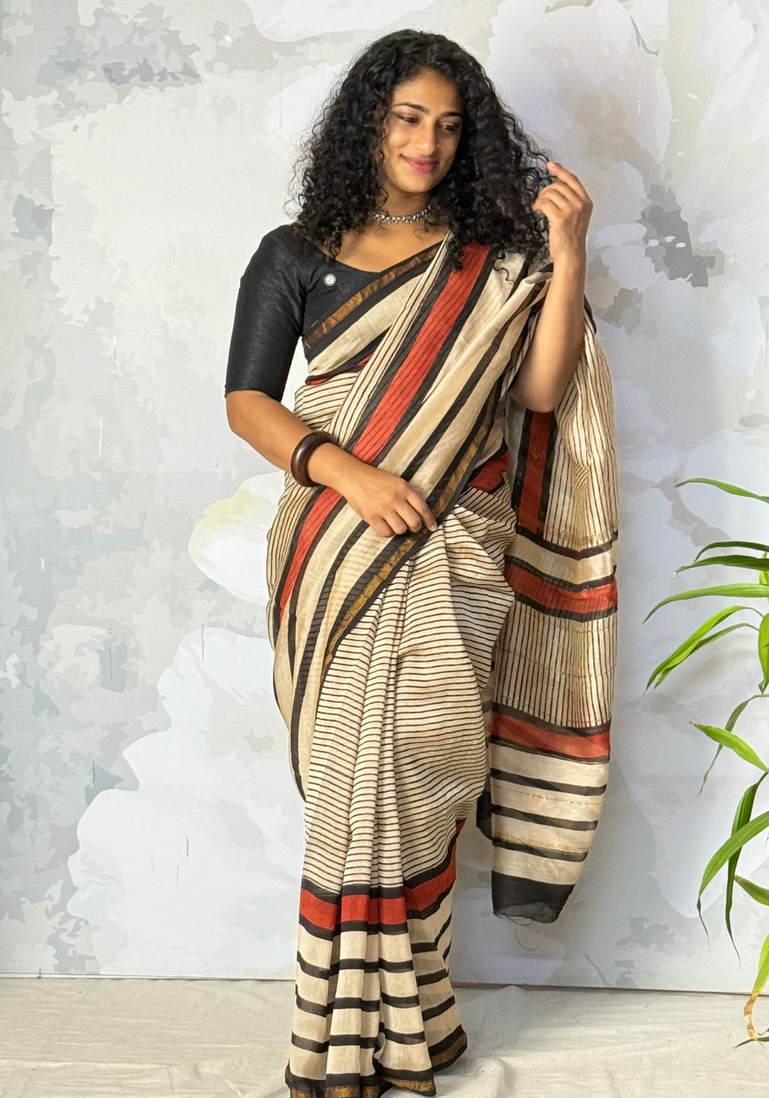 Terra Chanderi saree