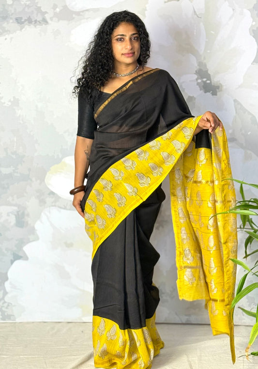Terra Chanderi saree