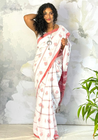 Sheer Cotton Saree