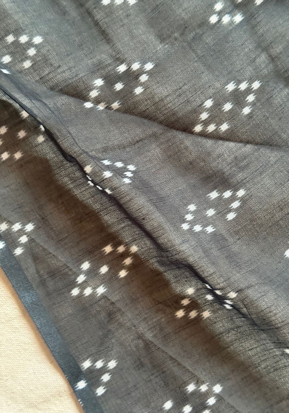 Hot Pink Semi Linen Saree