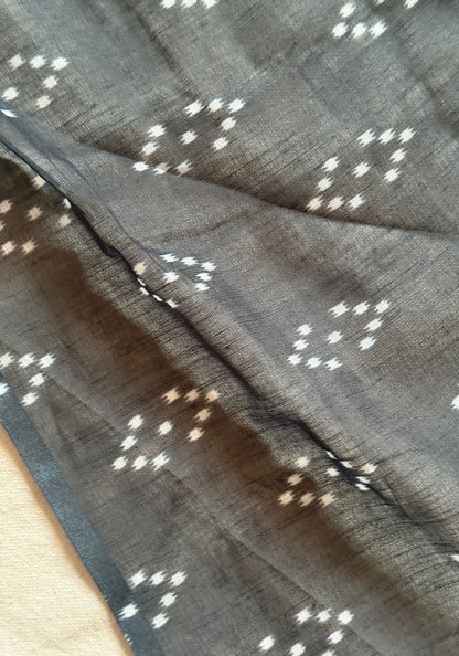 Hot Pink Semi Linen Saree