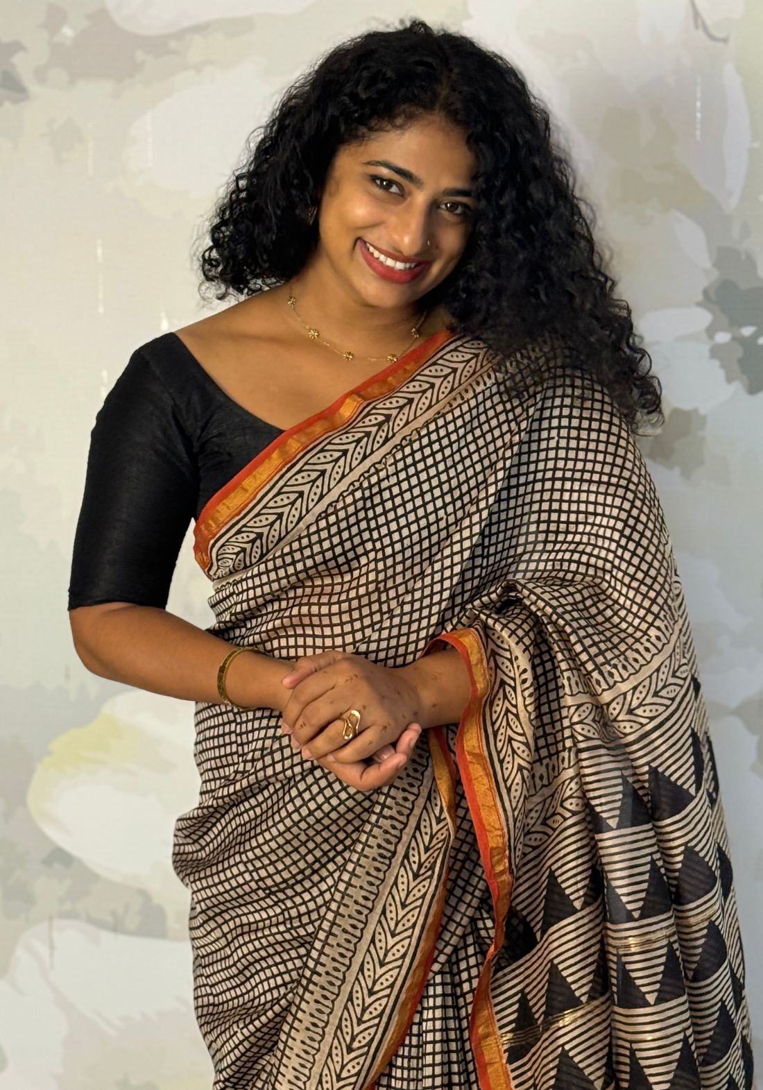 Terra Chanderi saree