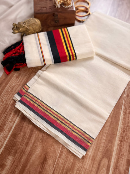 Set Mundu Kara and Kasavu