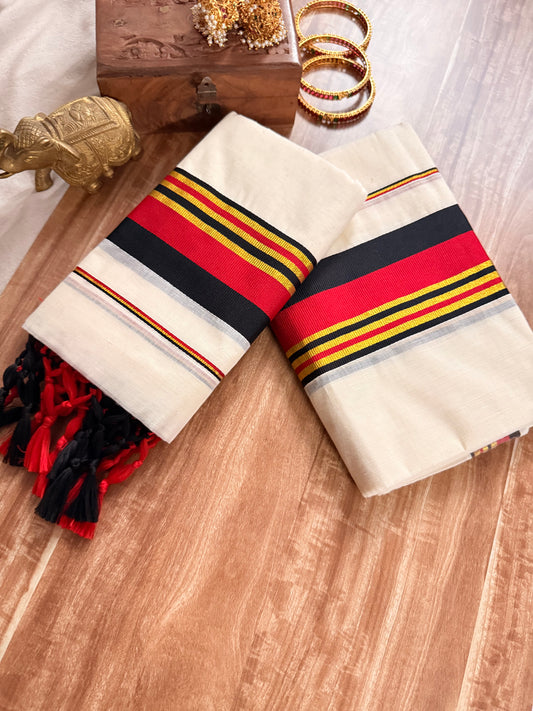 Set Mundu Kara and Kasavu