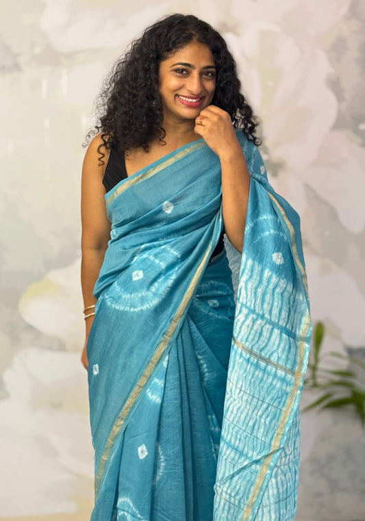 Terra Chanderi saree