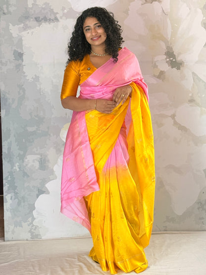 Semi Silk Banarasi saree
