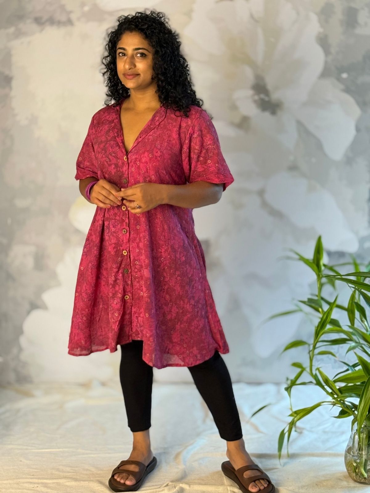 Ira cotton Shirt dress