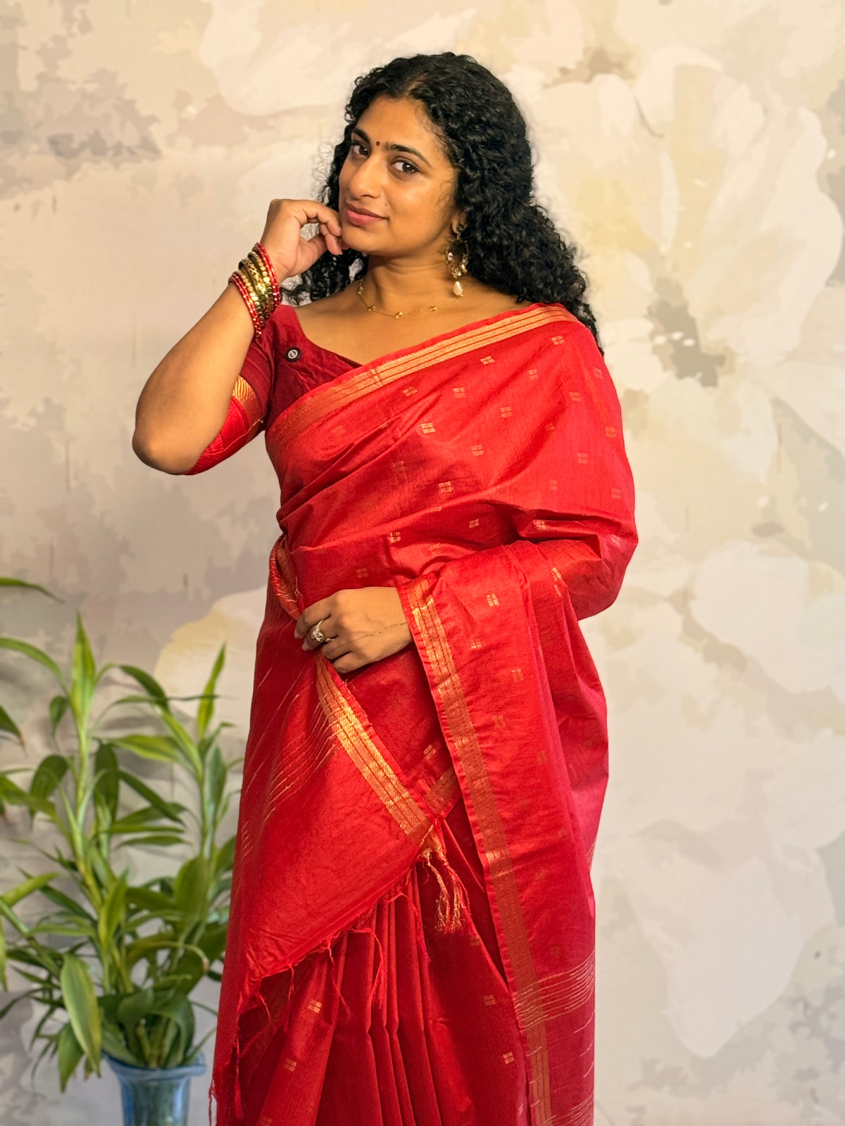Semi Tussar Saree
