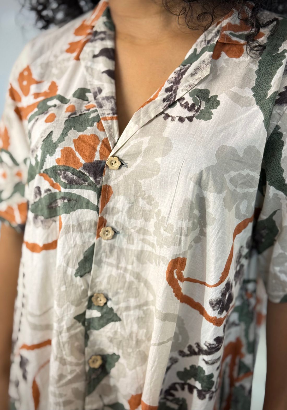 Ira cotton Shirt dress