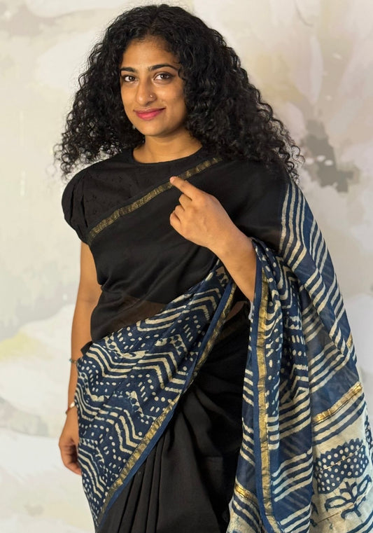 Terra Chanderi saree