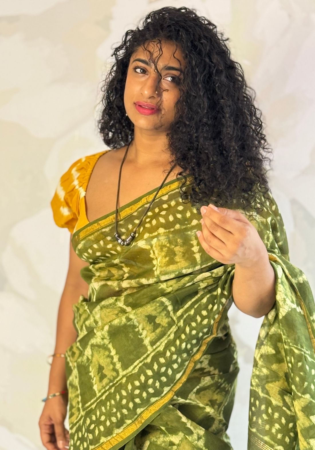 Terra Chanderi saree