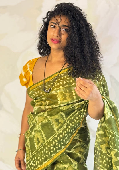 Terra Chanderi saree