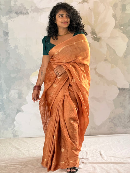 Semi Silk Banarasi saree
