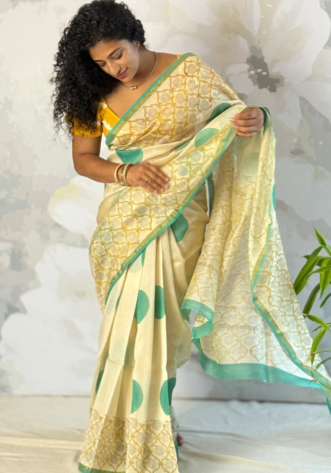 Terra Chanderi saree