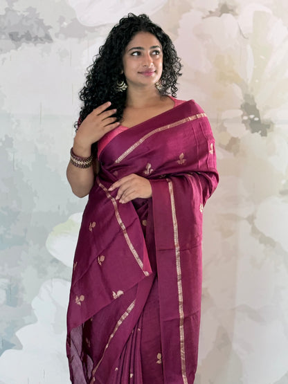 Semi Silk Banarasi saree