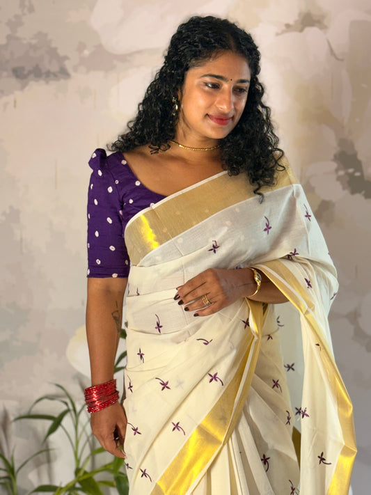 Chethi Cotton saree