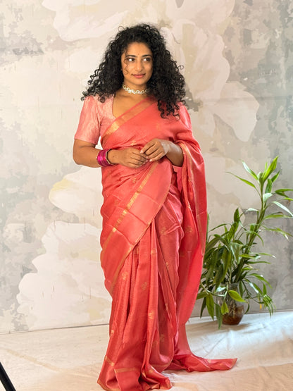 Semi Silk Banarasi saree