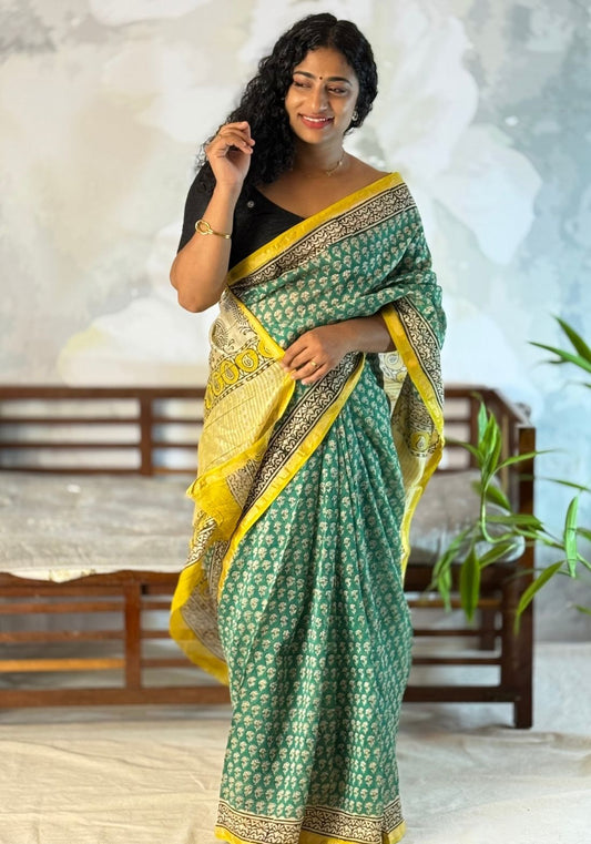Terra Chanderi saree