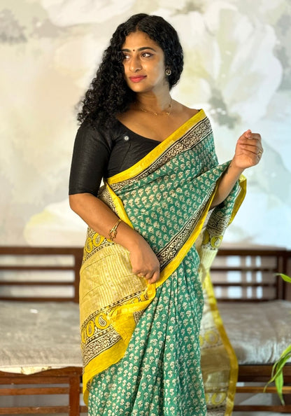 Terra Chanderi saree