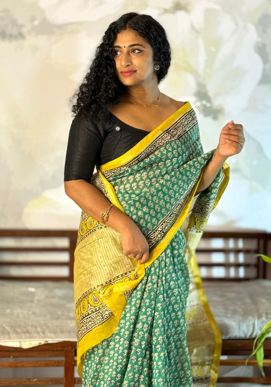 Terra Chanderi saree