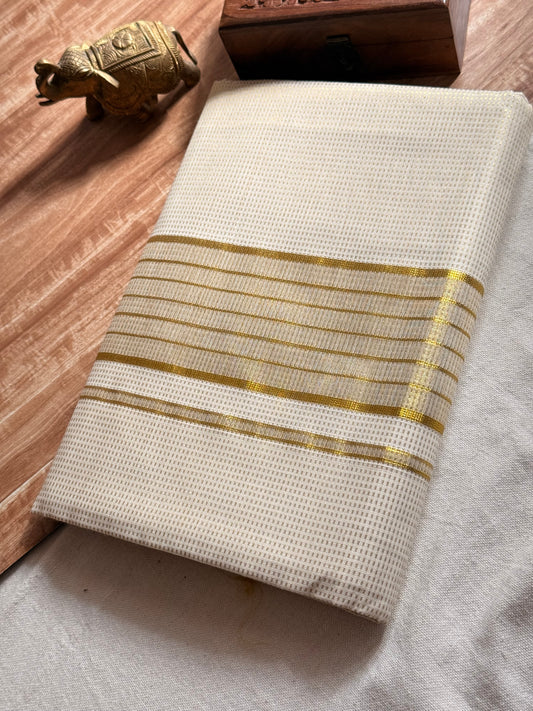 Zari Cotton saree