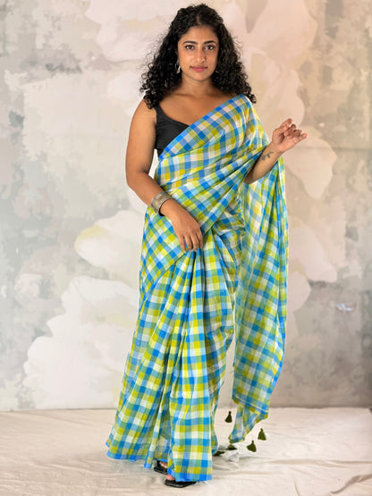 Check Mul Mul Saree