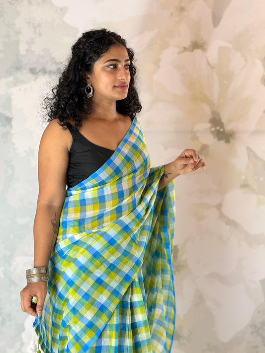 Check Mul Mul Saree