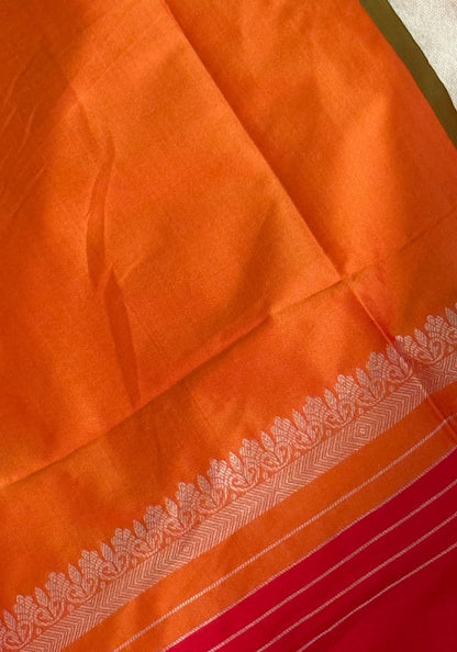 Chakra semi silk saree